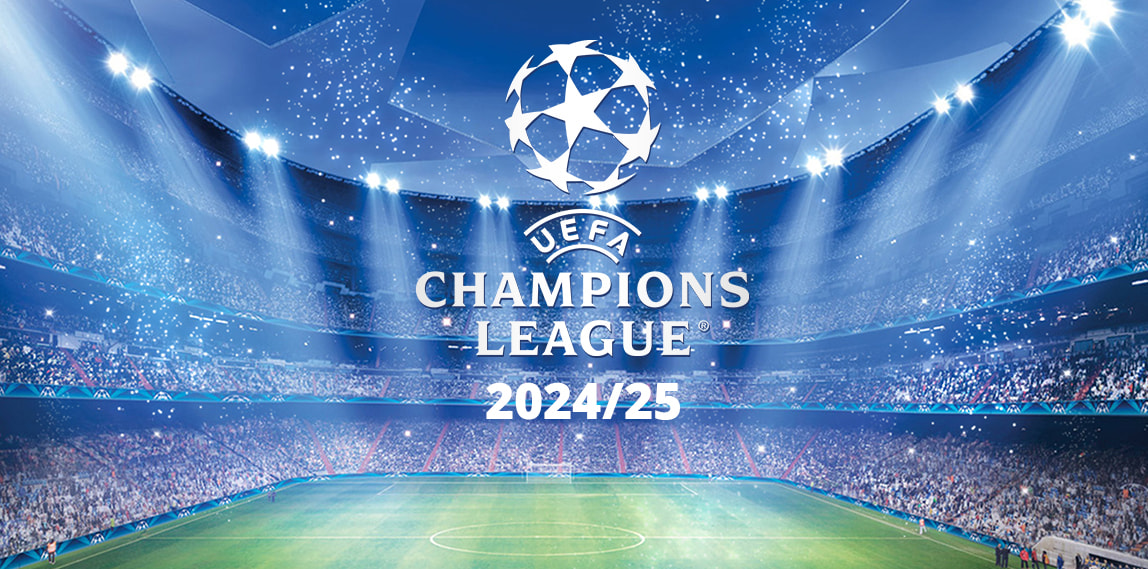Stadium, logo Champions League 2024/25