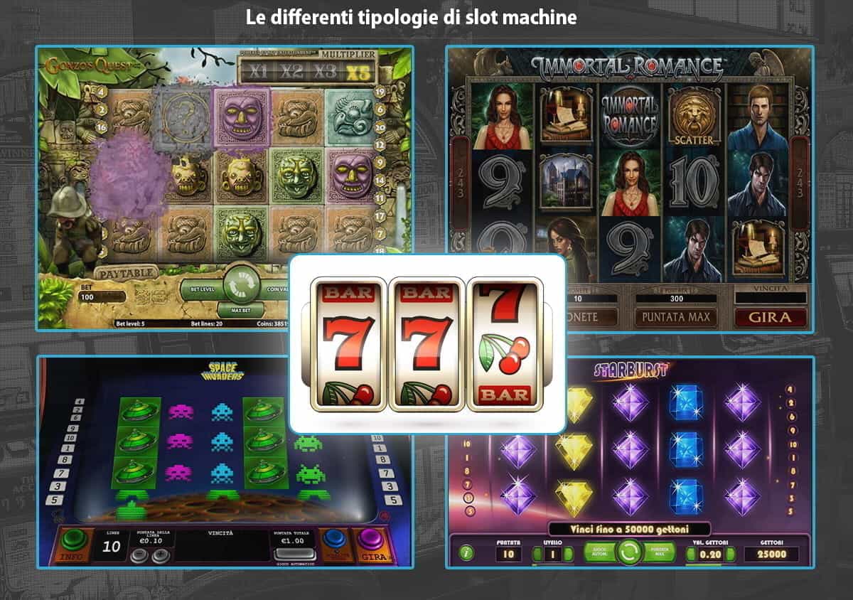 Some types of slot machines