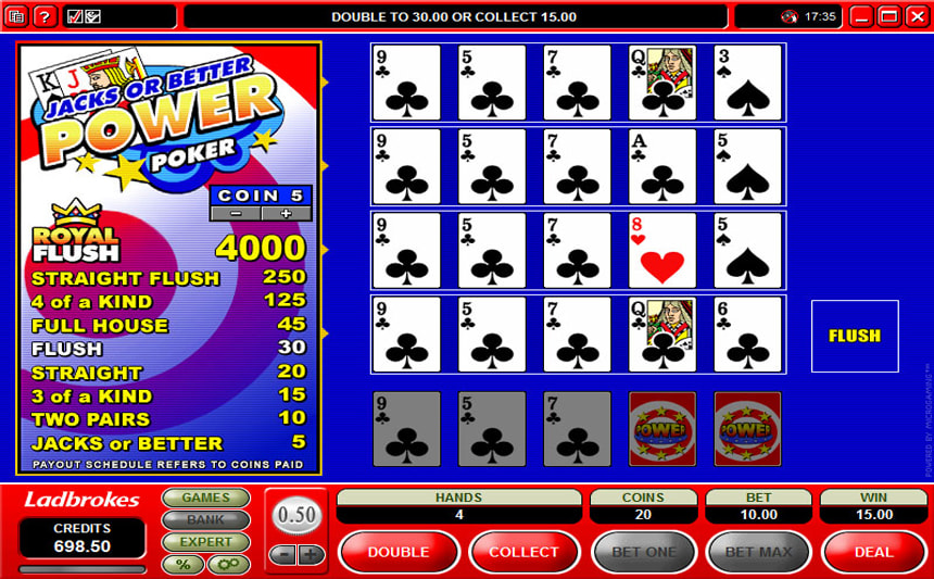 video poker