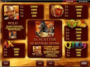 Roman Legion Best Casinos 10