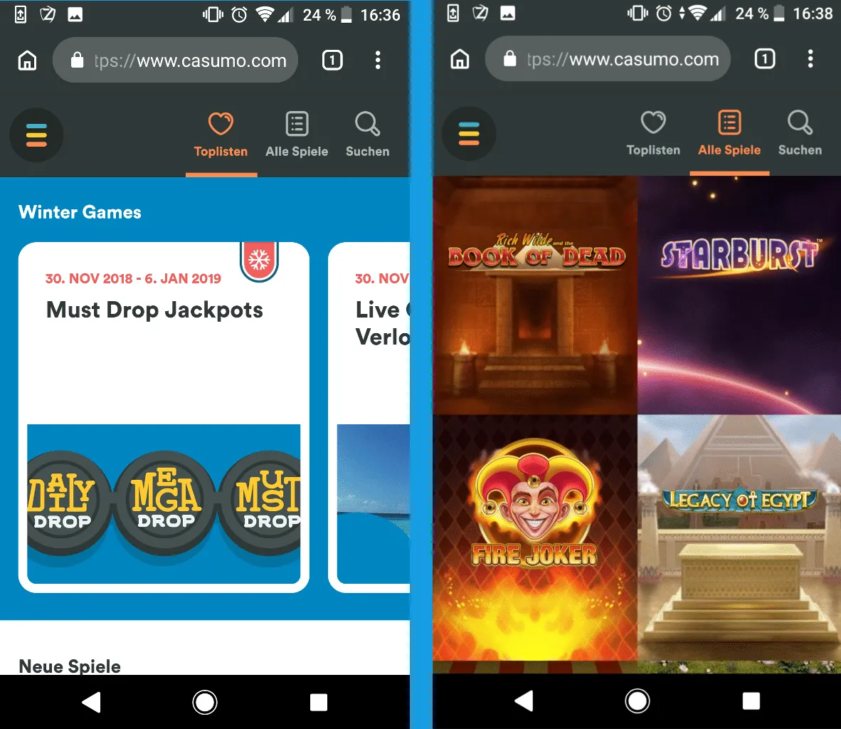 Casumo Casino App – Games & Mobil at Casumo Casino – How it works! 3