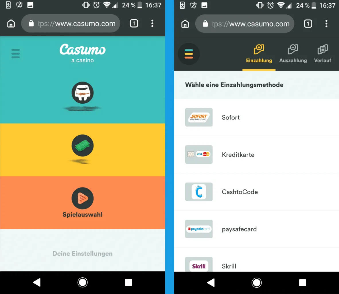 Casumo Casino App – Games & Mobil at Casumo Casino – How it works! 4