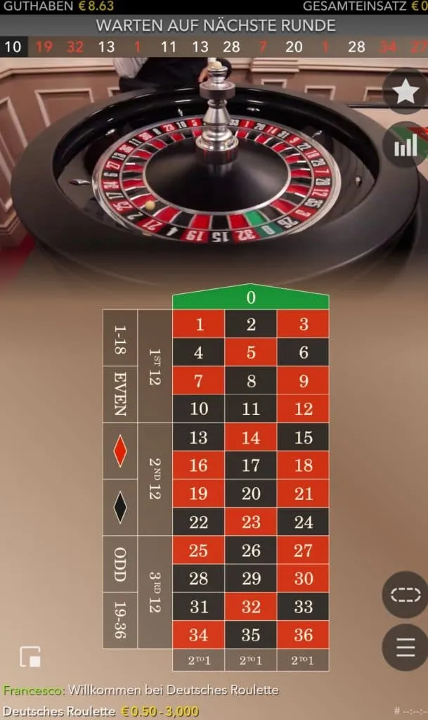 Australians Live Roulette 8