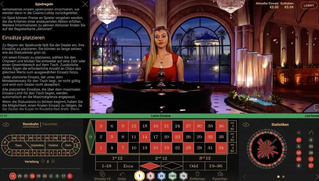 Netent Live Roulette and variants 7