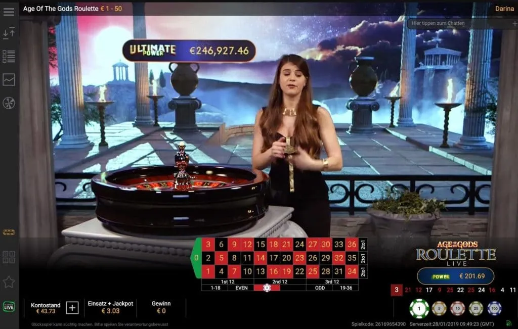 GOtech Live Roulette 2