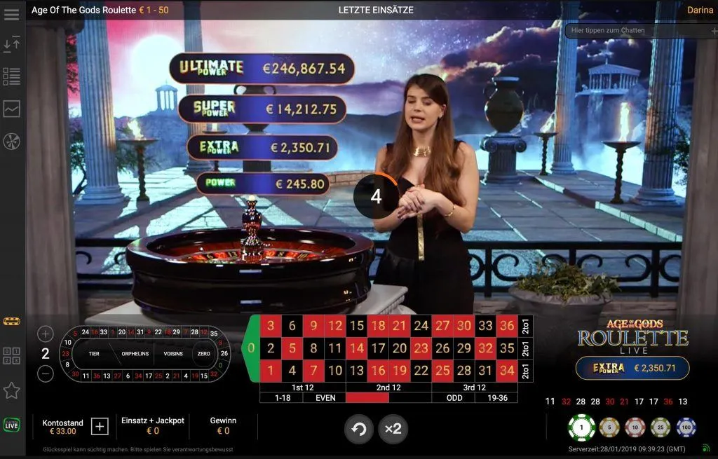 GOtech Live Roulette 8
