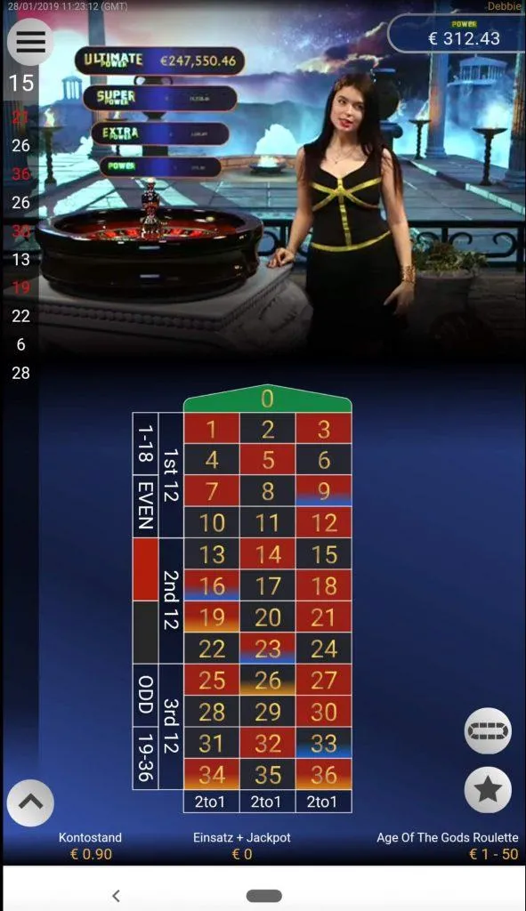 GOtech Live Roulette 12