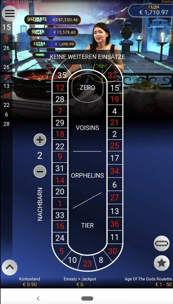 GOtech Live Roulette 13