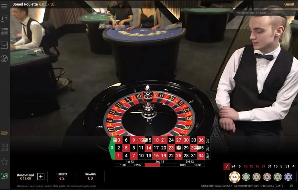 GOtech Live Roulette 3