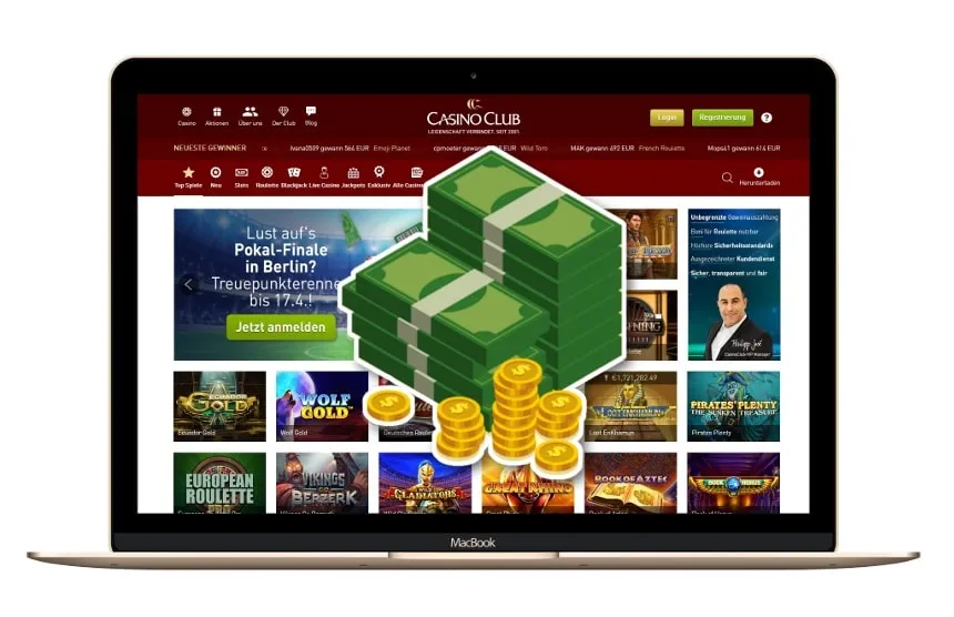 Casino Club Bonus Code up to 1,400 euros 1