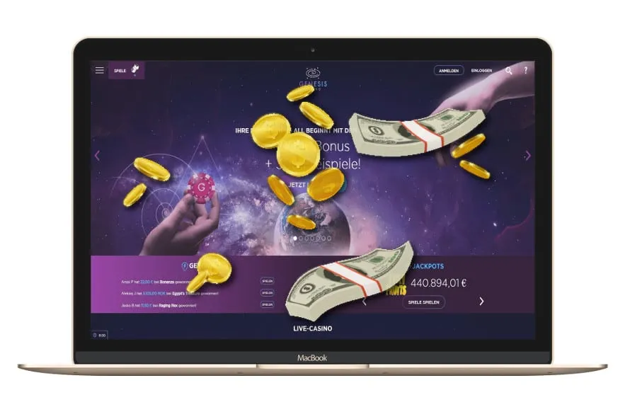 Genesis Best Casino: Bonus Code mit Free Spins 1