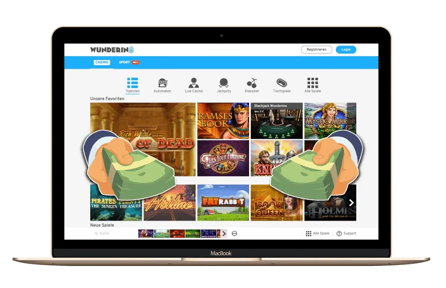 Wunderino Casino Bonus Code 1