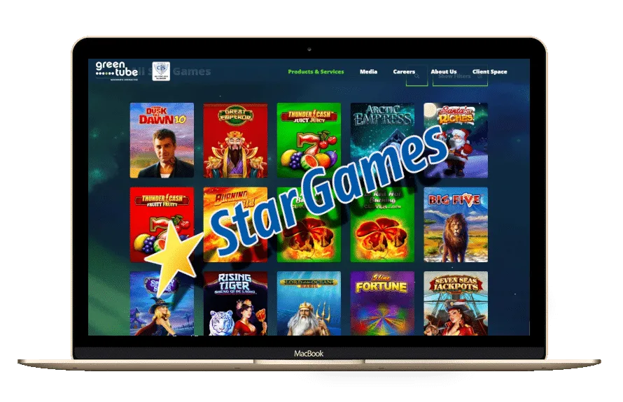 GreenTube pokers on market launch with Stargames 2