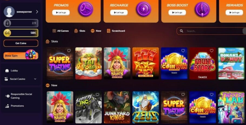 Complete The Boss Casino Review