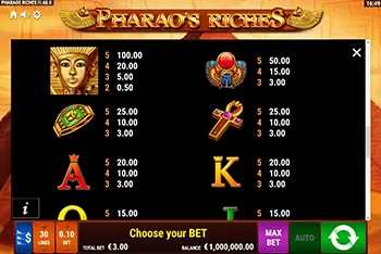 Pharaos Riches Best Casinos 10