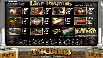 Tycoons Best Casinos 8
