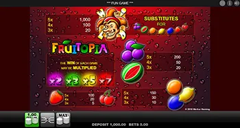 Fruitopia online casinos 16