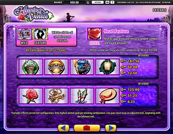 Hearts of Venice Best Casinos 10