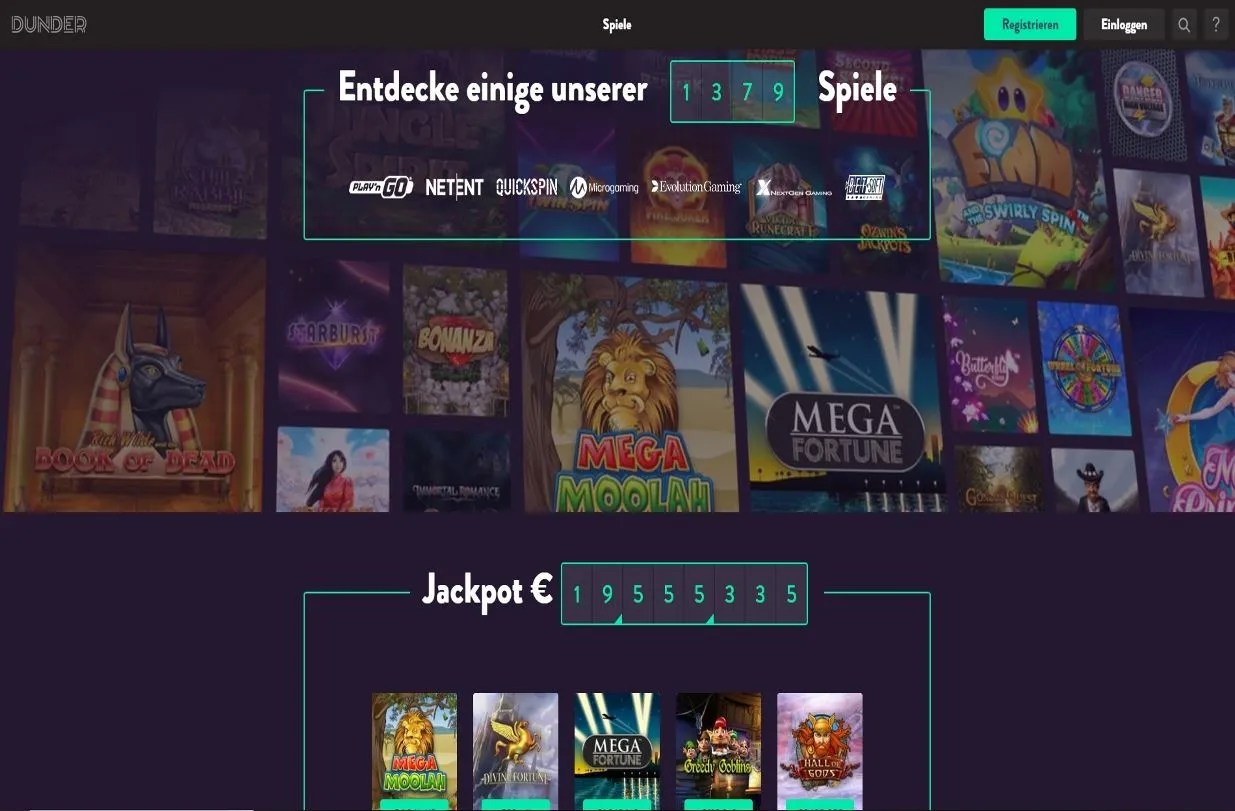 Dunder Casino experiences 7