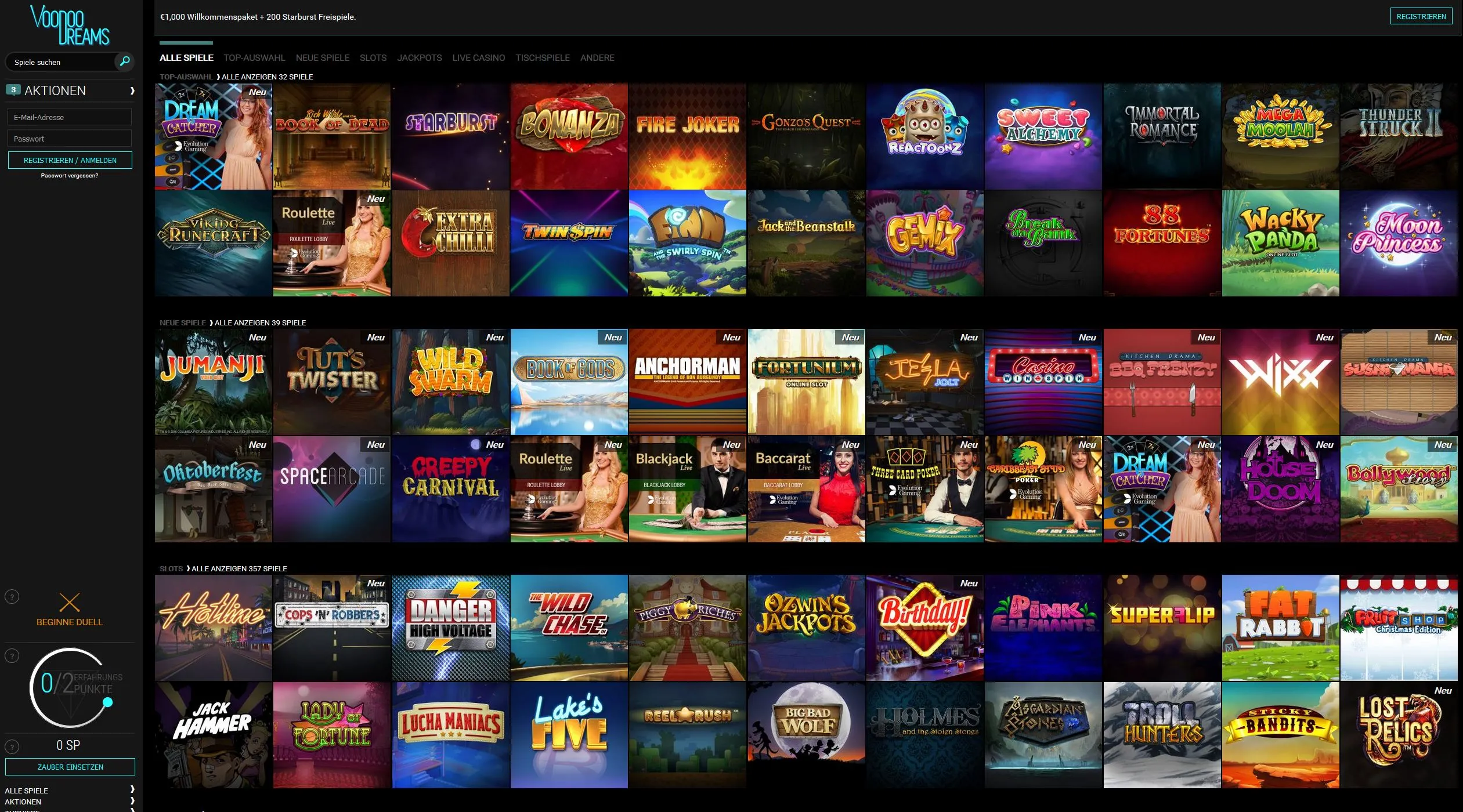 VoodoDreams Casino experiences 9